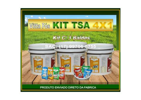 KIT 4X1 NÚCLEO CONTROLE DE MOSCAS CARRAPATOS VERMES