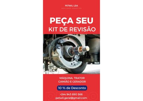 Peças para revisão e reparação