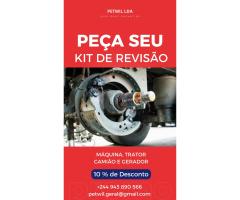 Peças para revisão e reparação