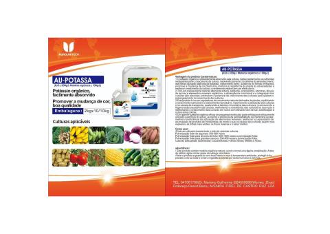 Autop insecticida AuApotassa fertelizante AuClear herbicida para o milho